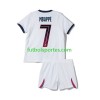 Camiseta Paris Saint Germain Kylian Mbappé 7 Niño Segunda Equipación 2026/2027